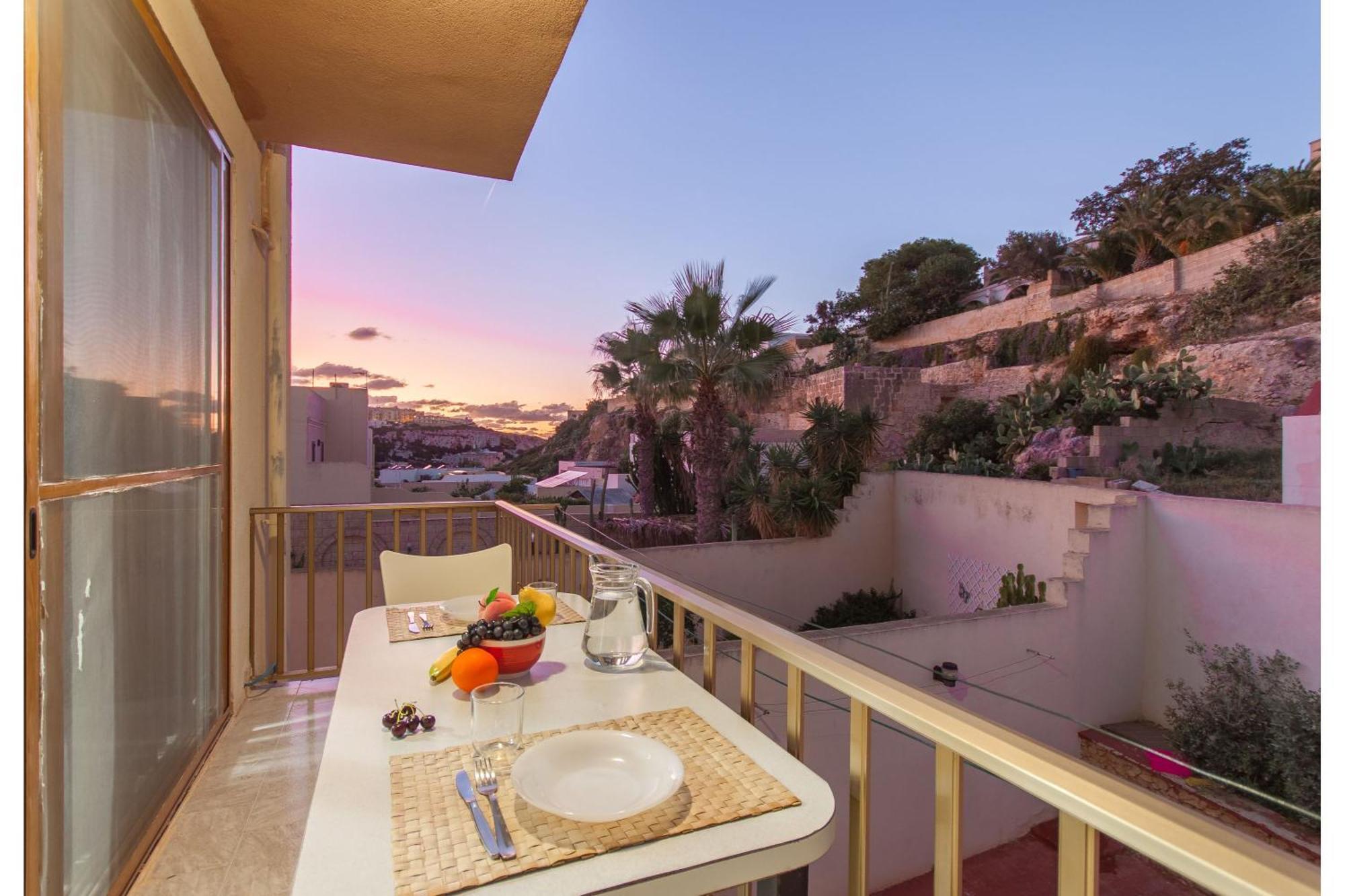 Pool & Sea Merill Apartments Mellieħa Exteriör bild