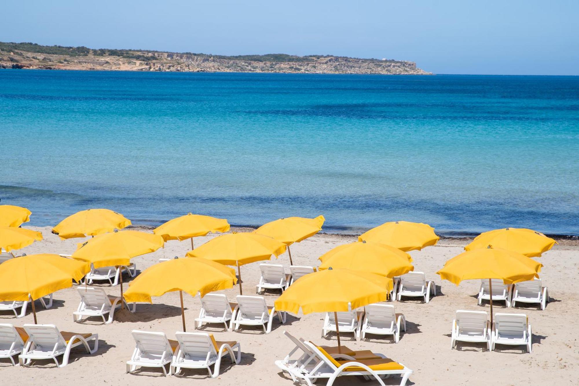 Pool & Sea Merill Apartments Mellieħa Exteriör bild